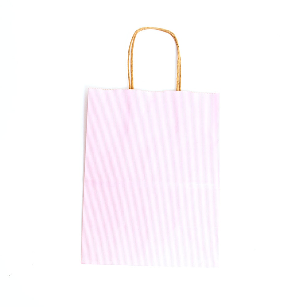 Jillson, Kraft, Tote, Gift Bag, Pink